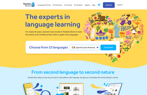 Modernizing Rosetta Stone’s Website With a Clear Trial Path