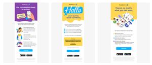 Designing the Rosetta Stone Trial Onboarding Email System